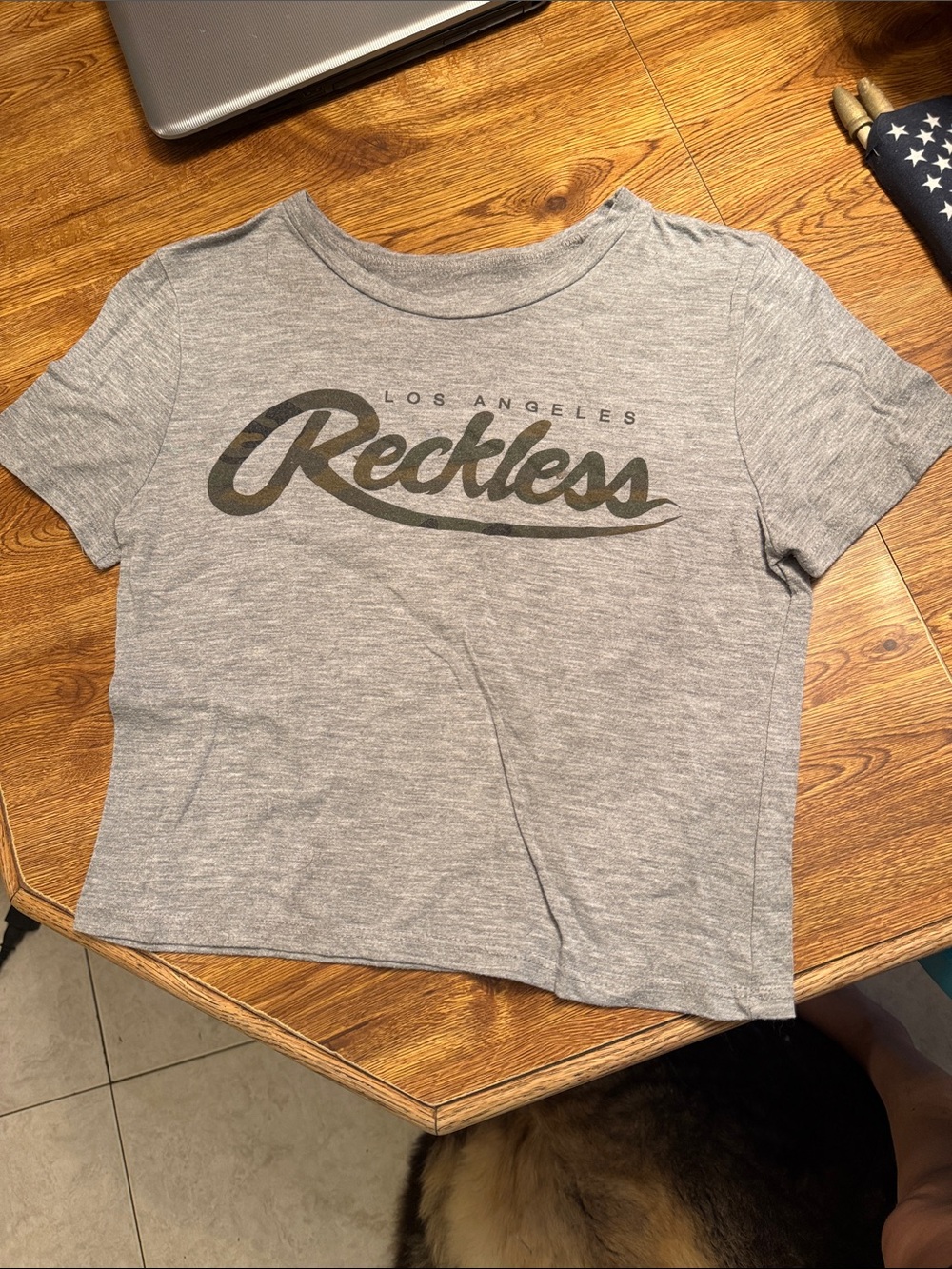 Y&R Gray Graphic Tee